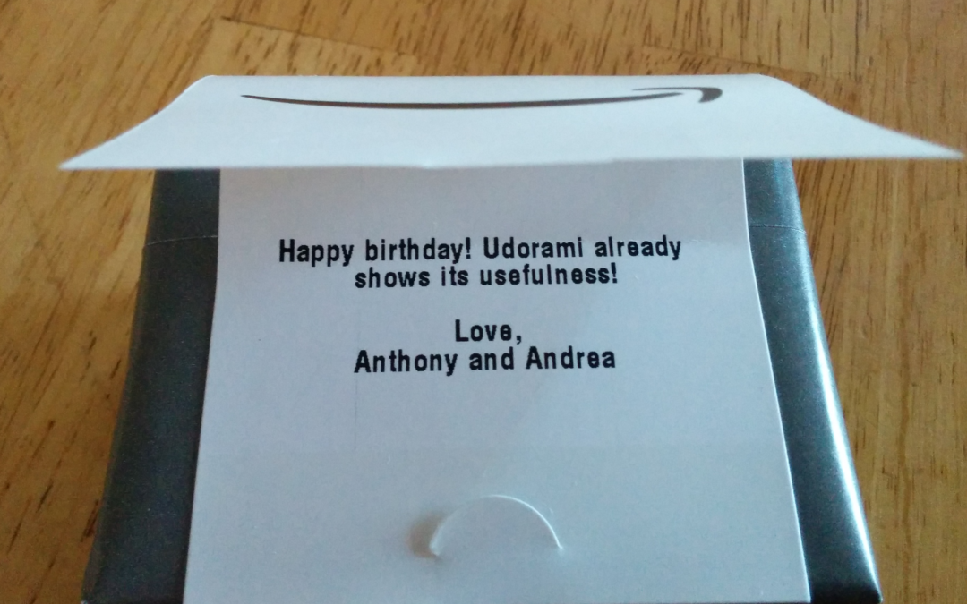 AMAZON BDAY NOTE