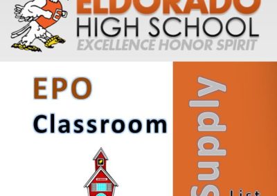 EPO / Classroom Supply List