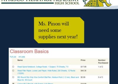 Classroom Basics – High School